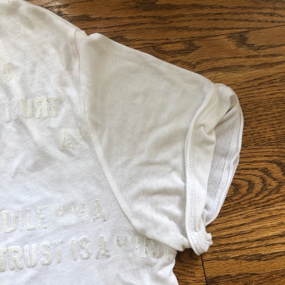 FP White Worded Tee - Picture 3 of 6